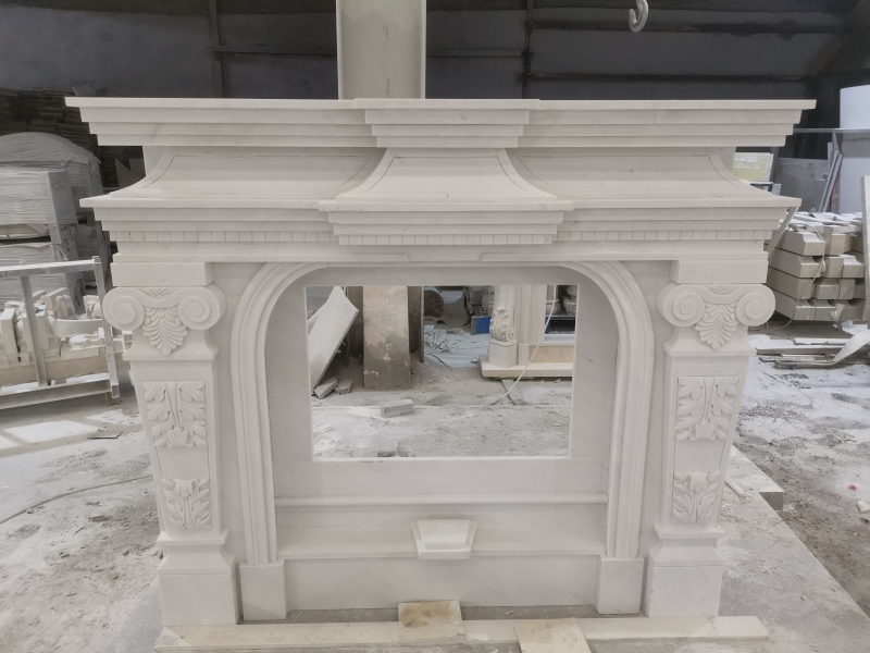 Super Ivory White Fireplace Photo 2.jpg
